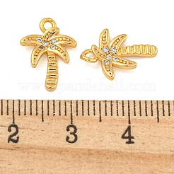 Латунь с подвесками из прозрачного кубического циркония&nbsp;KK-N254-23G