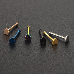 Кольца в форме сердца из нержавеющей стали 304 для носа&nbsp;WG0DFB7-03