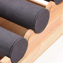 Браслет для ювелирных изделий из дерева с 3 слоем отображает подставки&nbsp;RDIS-K003-02A