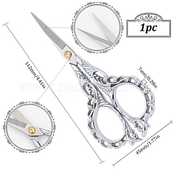 1 шт. ножницы из нержавеющей стали для цветков персика&nbsp;AJEW-SC0002-78C