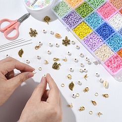 Наборы для изготовления браслетов своими руками&nbsp;DIY-YW0012-40