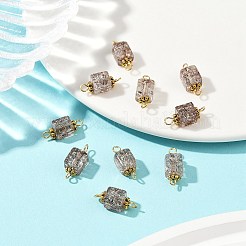 10 шт. подвески-коннекторы из треснувшего стекла&nbsp;PALLOY-JF03962