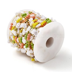 Цепочка из экологически чистого латунного троса ручной работы&nbsp;CHC-E023-22G