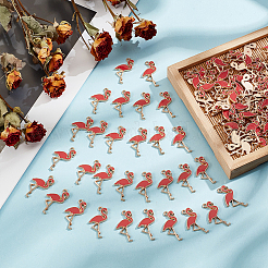 100 шт. Подвески из сплава с эмалью&nbsp;ENAM-GO0001-12