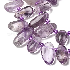 Природный аметист нитей бисера&nbsp;G-L649-D05-01