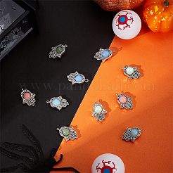 50 шт. подвески из синтетического светящегося камня двух цветов&nbsp;PALLOY-PH0001-97