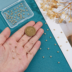 100 шт. Латунные бусины&nbsp;KK-HS0015-28G