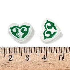 Окрашенные и запеченные стеклянные бусины&nbsp;LAMP-D004-02C