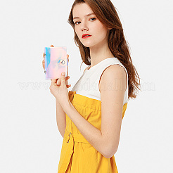 2 шт. мини-книжка-держатель для фотокарточек из ПВХ&nbsp;AJEW-SP0002-20A-01