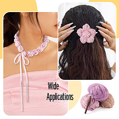 3 моток пряжи полиэстер 3 цветов&nbsp;DIY-MB0002-06C