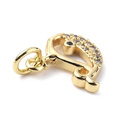 Латунные микро проложить кубического циркония подвески&nbsp;ZIRC-F131-13G