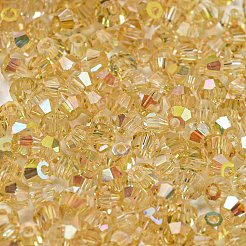 Прозрачный Electroplate стеклянные бусины&nbsp;EGLA-M030-02A-HP01