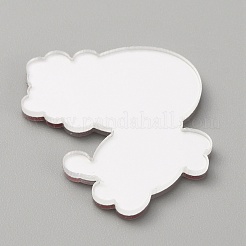 Рождественские акриловые кабошоны&nbsp;SACR-WH0011-05F