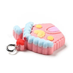 Рождественские подвески из непрозрачной смолы&nbsp;LS-RESI-G043-B01