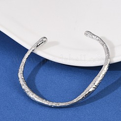 Браслеты-манжеты из нержавеющей стали 304 для женщин&nbsp;BJEW-R019-03P-03