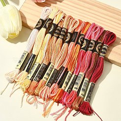 6-слойная полиэфирная нить для вышивания&nbsp;OCOR-FZ0001-01E