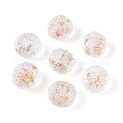 Handmade стеклянные бусины фольги&nbsp;FOIL-N029-10G