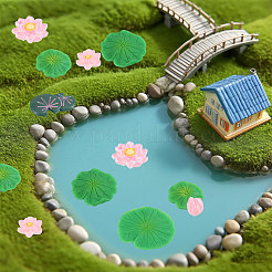 35 шт. 7 стиля смоляное искусственное водное растение-украшение&nbsp;AJEW-CA0005-01