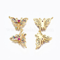 Соединители из латуни с микрочастицами и кубическим цирконием&nbsp;ZIRC-N039-122-NF