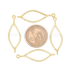 Овальные соединители из сплава в тибетском стиле&nbsp;X-TIBEP-A10954-G-FF