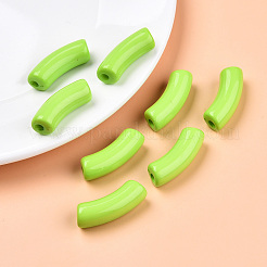 Непрозрачные акриловые бусины&nbsp;SACR-S677-096