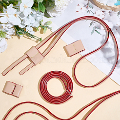 4 шт. шнурок из искусственной кожи для сумки-ведра&nbsp;AJEW-CL0001-30B