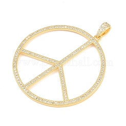 Латунные микро проложить кубического циркония подвески&nbsp;KK-C162-060G