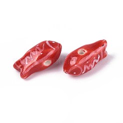 Ручной фарфоровые керамические шарики&nbsp;PORC-T133-28F