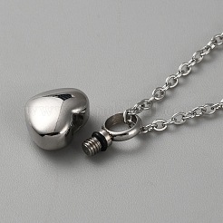 Не тускнеющие урны из нержавеющей стали 304 для хранения пепла&nbsp;NJEW-WH20001-03P