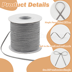 100 ярд односторонней бархатной ленты&nbsp;DIY-WH0656-16B