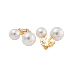 Латунные микро проложить кубического циркония подвески&nbsp;KK-U036-12G