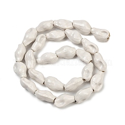 Фарфоровые бусины ручной работы серии «Океан»&nbsp;PORC-R002-04A-05