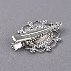 Аксессуары для волос клип фурнитуры железа волос аллигатора&nbsp;LS-IFIN-L035-01P