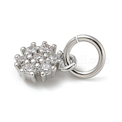 Стойки обшивки латунь микро проложить Циркон подвеску&nbsp;KK-K392-26P