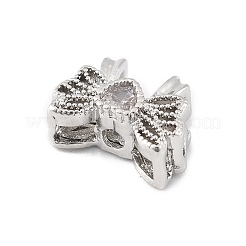 Латунные микро проложить кубического циркония бусы&nbsp;LS-KK-K371-48P