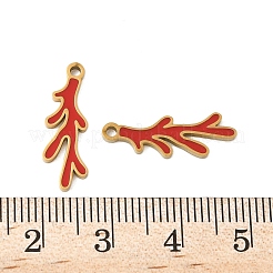 Подвески из нержавеющей стали 304 с эмалью&nbsp;STAS-V015-53G