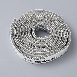 Лента со стразами из смолы hotfix&nbsp;OCOR-WH20007-220