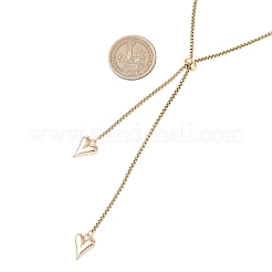 Регулируемый кулон в виде сердца из сплава&nbsp;NJEW-JN05902-01