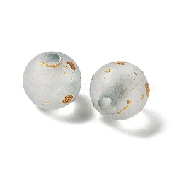 Матовые прозрачные акриловые бусины&nbsp;X1-OACR-F013-12F