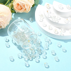 100 шт. матовые стеклянные бусины&nbsp;DGLA-YW0001-36A