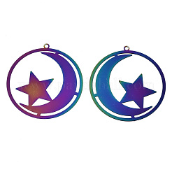 Ионное покрытие (ip) 201 филигранные подвески из нержавеющей стали&nbsp;X-STAS-S118-013