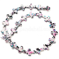 Синтетические бирюзовые бусины&nbsp;G-H060-01D