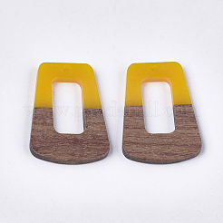 Подвески из смолы и ореха&nbsp;RESI-S358-84