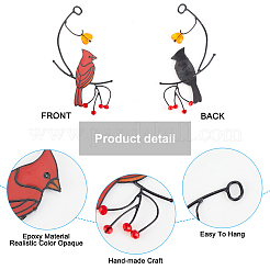 1 комплект подвесных украшений из эмалевого сплава&nbsp;HJEW-CN0001-13
