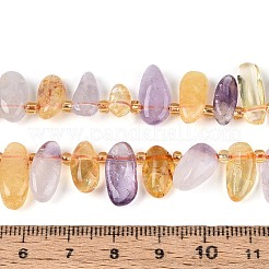 Природные Аметрин бисер нитей&nbsp;G-Z091-A41