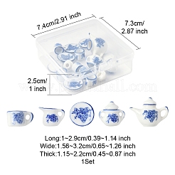 5 шт. фарфоровый чайный сервиз&nbsp;PORC-FS0001-12