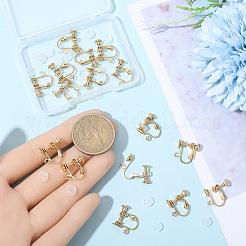 40 шт. фурнитура для сережек-клипс из хирургической нержавеющей стали 316&nbsp;STAS-BBC0008-58B