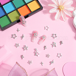 Звезда сплава горный хрусталь кабошоны&nbsp;MRMJ-CP0001-43A