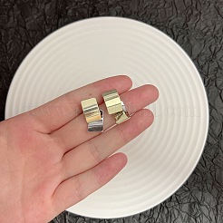 Прямоугольные серьги-гвоздики с подвесками из сплава&nbsp;FS-WGA7275-01