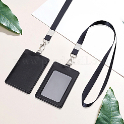 2шт прямоугольный держатель удостоверения личности из искусственной кожи&nbsp;AJEW-SC0031-19